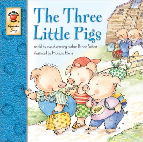 Cover of the book The Three Little Pigs by Patricia Seibert, Carson Dellosa Education