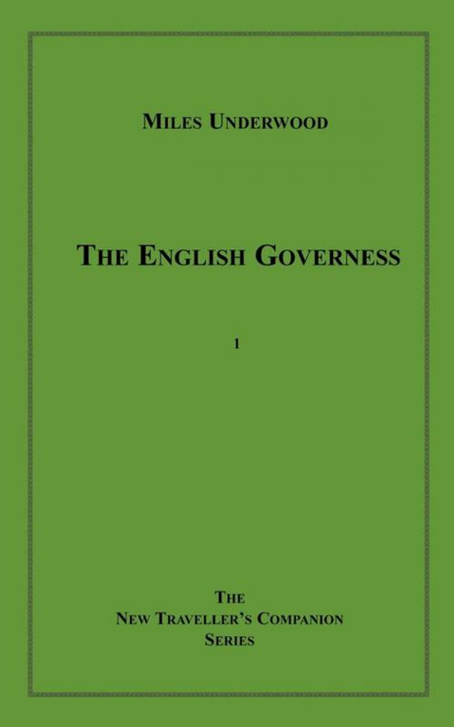 Cover of the book The English Governess by Miles Underwood, Disruptive Publishing