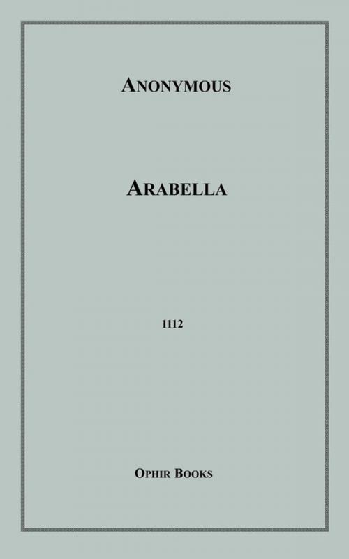 Cover of the book Arabella by Anon Anonymous, Disruptive Publishing