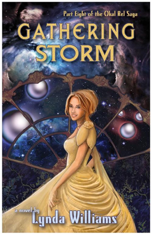 Cover of the book Gathering Storm by Lynda Williams, EDGE Science Fiction and Fantasy Publishing