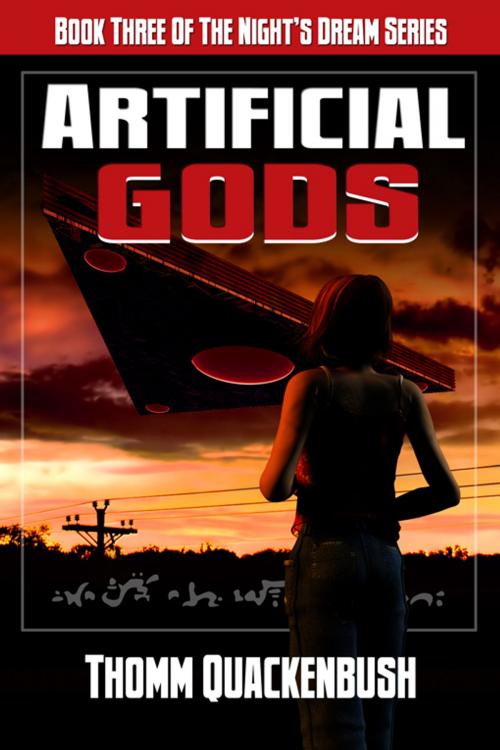 Cover of the book Artificial Gods by Thomm Quackenbush, Double Dragon Publishing