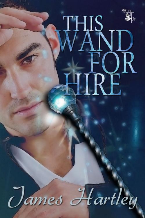 Cover of the book This Wand for Hire by James Hartley, MuseItUp Publishing