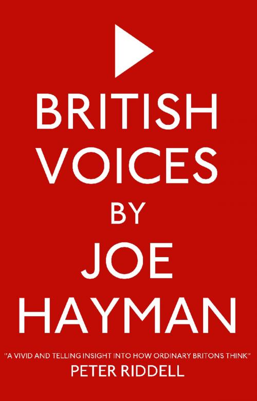 Cover of the book British Voices by Joe Hayman, Troubador Publishing Ltd
