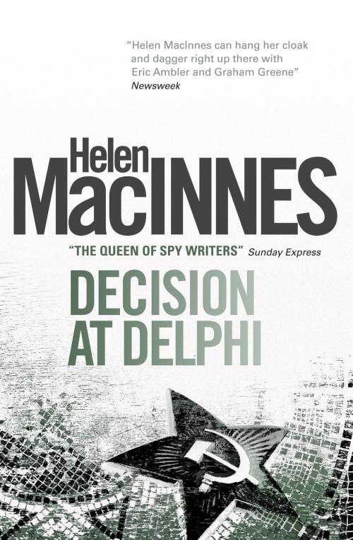 Cover of the book Decision at Delphi by Helen Macinnes, Titan