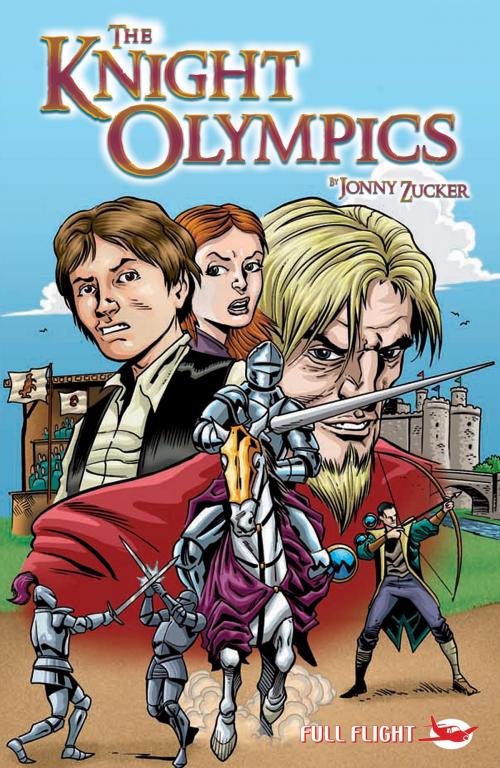 Cover of the book The Knight Olympics by Jonny Zucker, Badger Learning