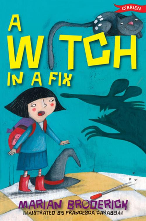 Cover of the book A Witch in a Fix by Marian Broderick, The O'Brien Press