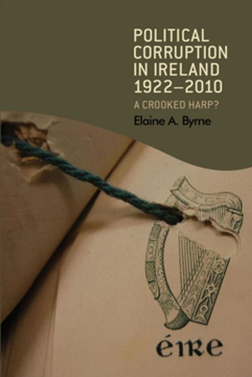 Cover of the book Political corruption in Ireland 1922–2010 by Elaine Byrne, Manchester University Press