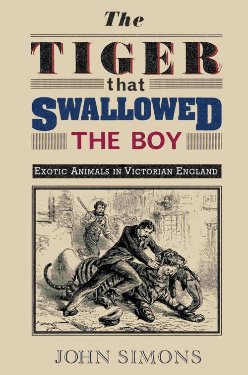 Cover of the book The Tiger That Swallowed the Boy by John Simons, Libri Publishing