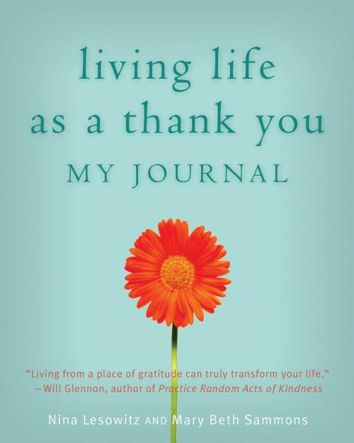 Cover of the book Living Life as a Thank You Journal by Nina Lesowitz, Viva Editions
