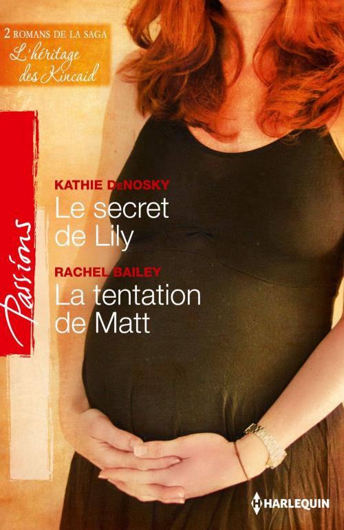 Cover of the book Le secret de Lily - La tentation de Matt by Kathie DeNosky, Rachel Bailey, Harlequin