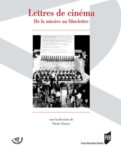Cover of the book Lettres de cinéma by Collectif, Presses universitaires de Rennes