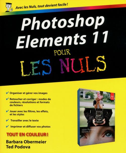 Cover of the book Photoshop Elements 11 Pour les Nuls by Ted PODOVA, Barbara OBERMEIER, edi8