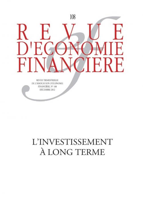 Cover of the book L'investissement à long terme by Ouvrage Collectif, Association d'économie financière