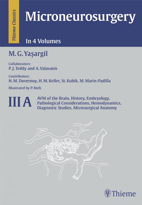 Cover of the book Microneurosurgery, Volume IIIA by Mahmut Gazi Yasargil, Thieme