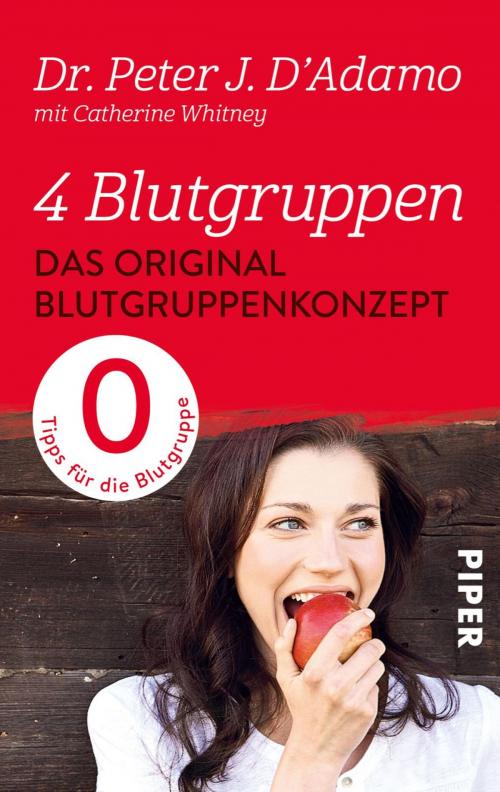 Cover of the book Das Original-Blutgruppenkonzept by Peter J. D'Adamo, Piper ebooks