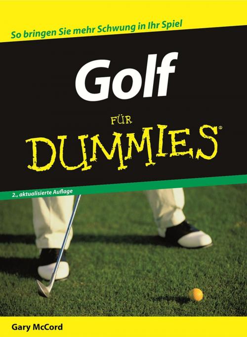 Cover of the book Golf für Dummies by Gary McCord, Wiley