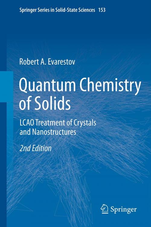 Cover of the book Quantum Chemistry of Solids by Robert A. Evarestov, Springer Berlin Heidelberg