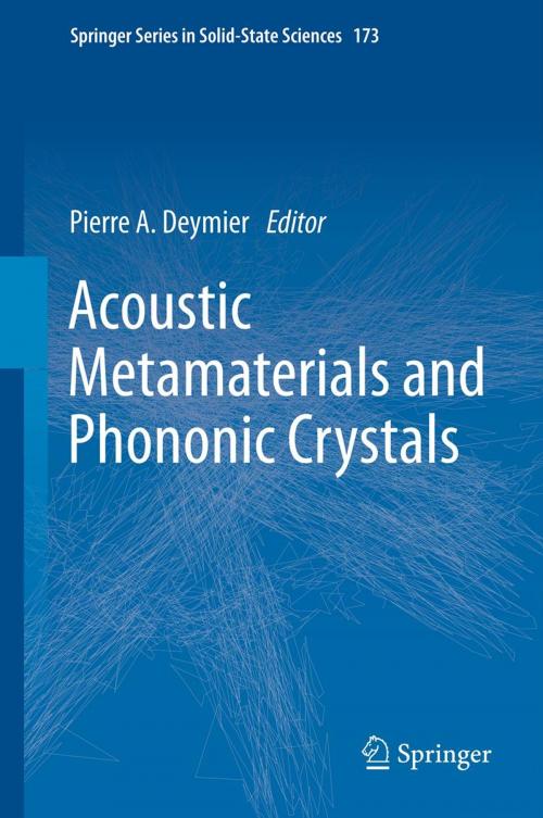 Cover of the book Acoustic Metamaterials and Phononic Crystals by , Springer Berlin Heidelberg