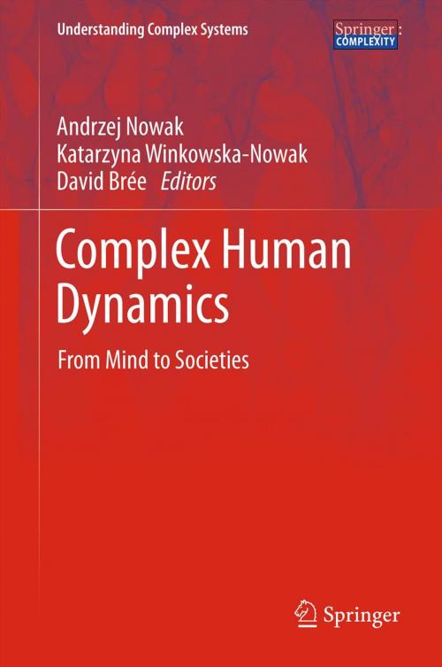 Cover of the book Complex Human Dynamics by , Springer Berlin Heidelberg