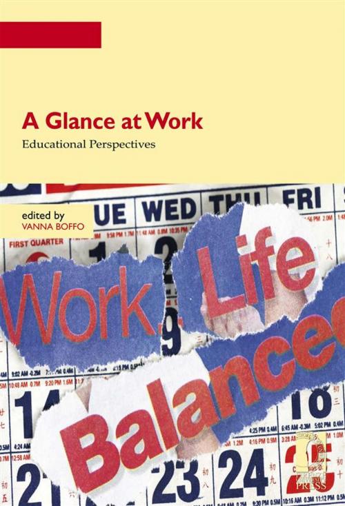 Cover of the book A Glance at Work . Educational Perspectives by Vanna Boffo, Firenze University Press