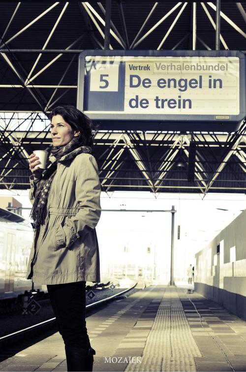 Cover of the book De engel in de trein by Mark-Jan Zwart, Rijk Jansen, Gert-Jan van den Bemd, Lijda Hammenga, VBK Media