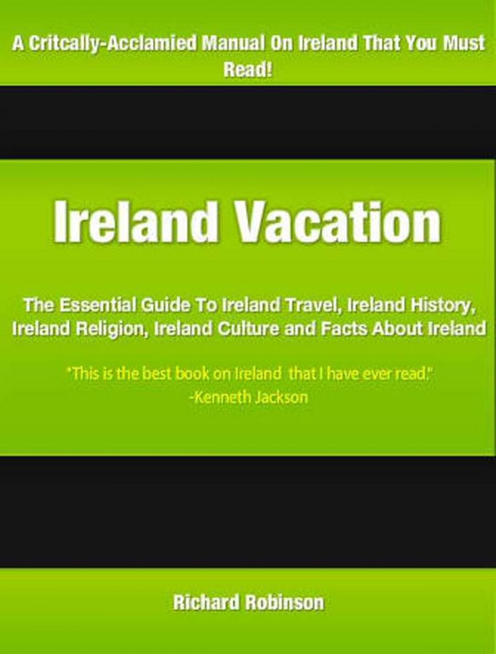 Big bigCover of Ireland Vacation