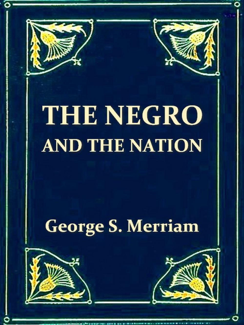 Big bigCover of The Negro and the Nation