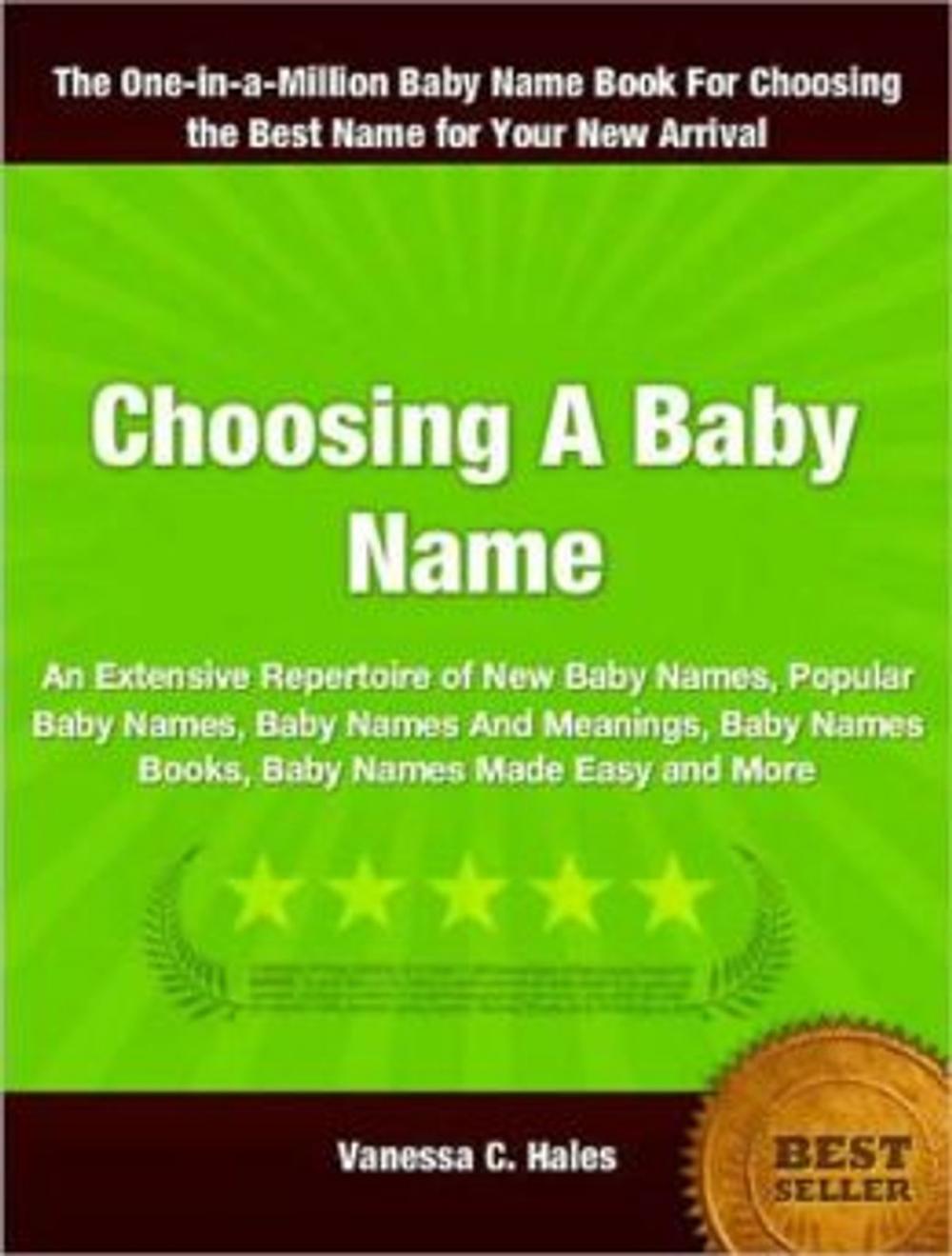 Big bigCover of Choosing A Baby Name