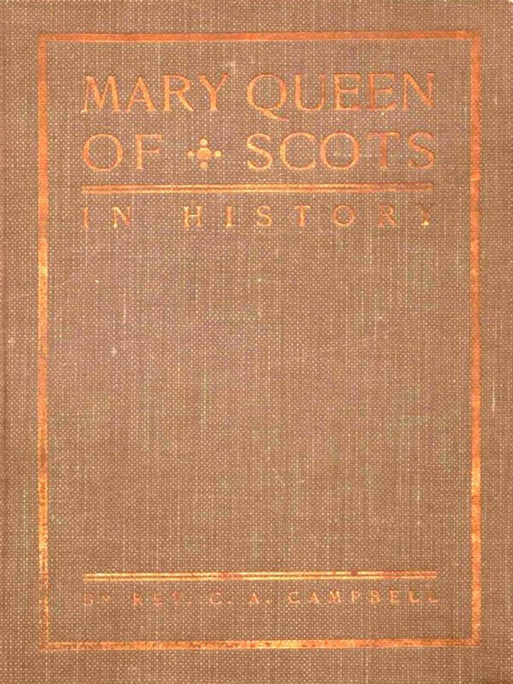 Big bigCover of Mary Queen of Scots in History