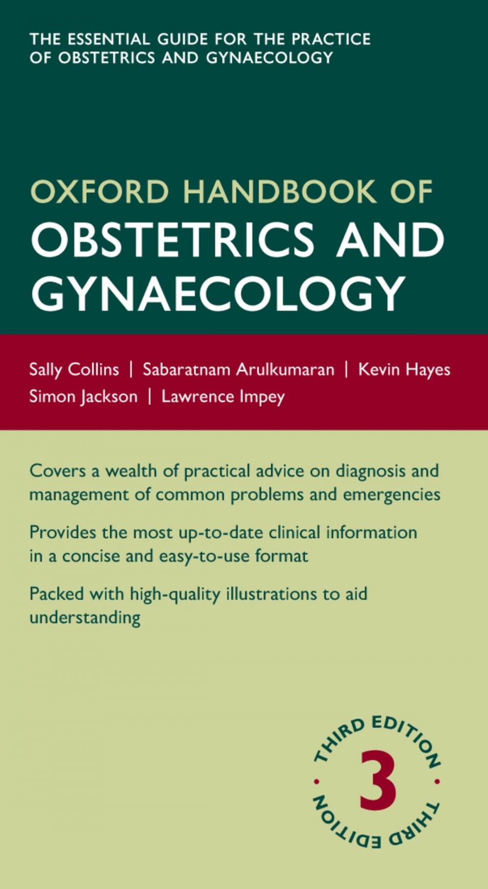 Big bigCover of Oxford Handbook of Obstetrics and Gynaecology