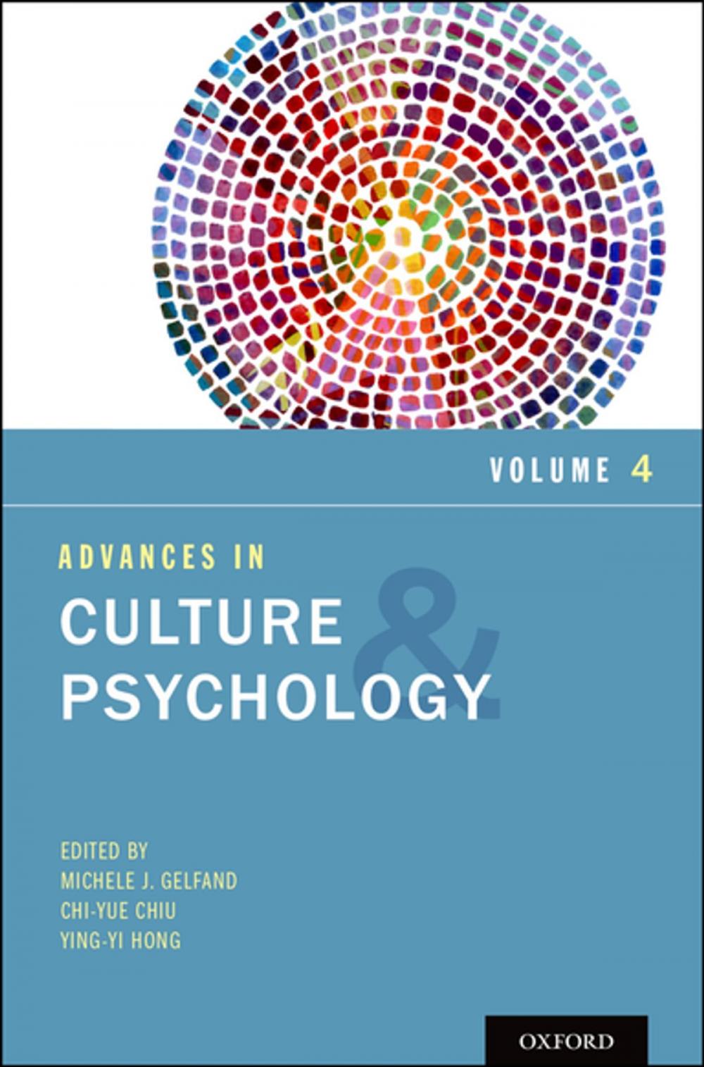 Big bigCover of Advances in Culture and Psychology, Volume 4