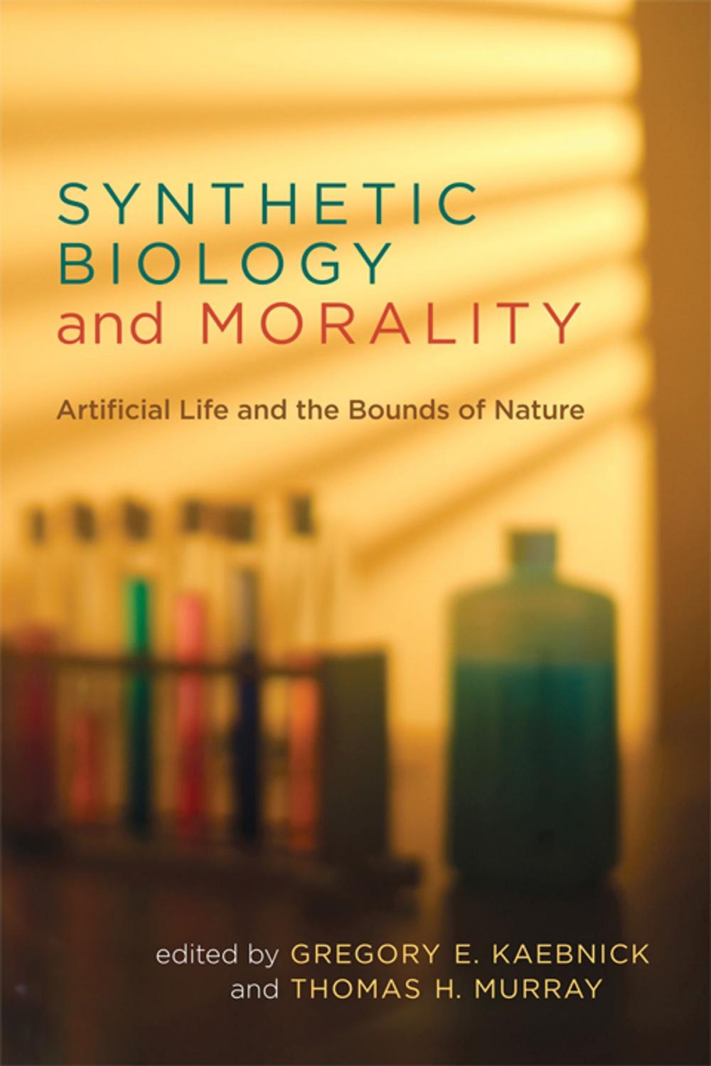 Big bigCover of Synthetic Biology and Morality