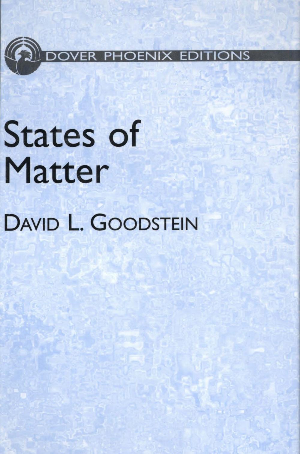Big bigCover of States of Matter