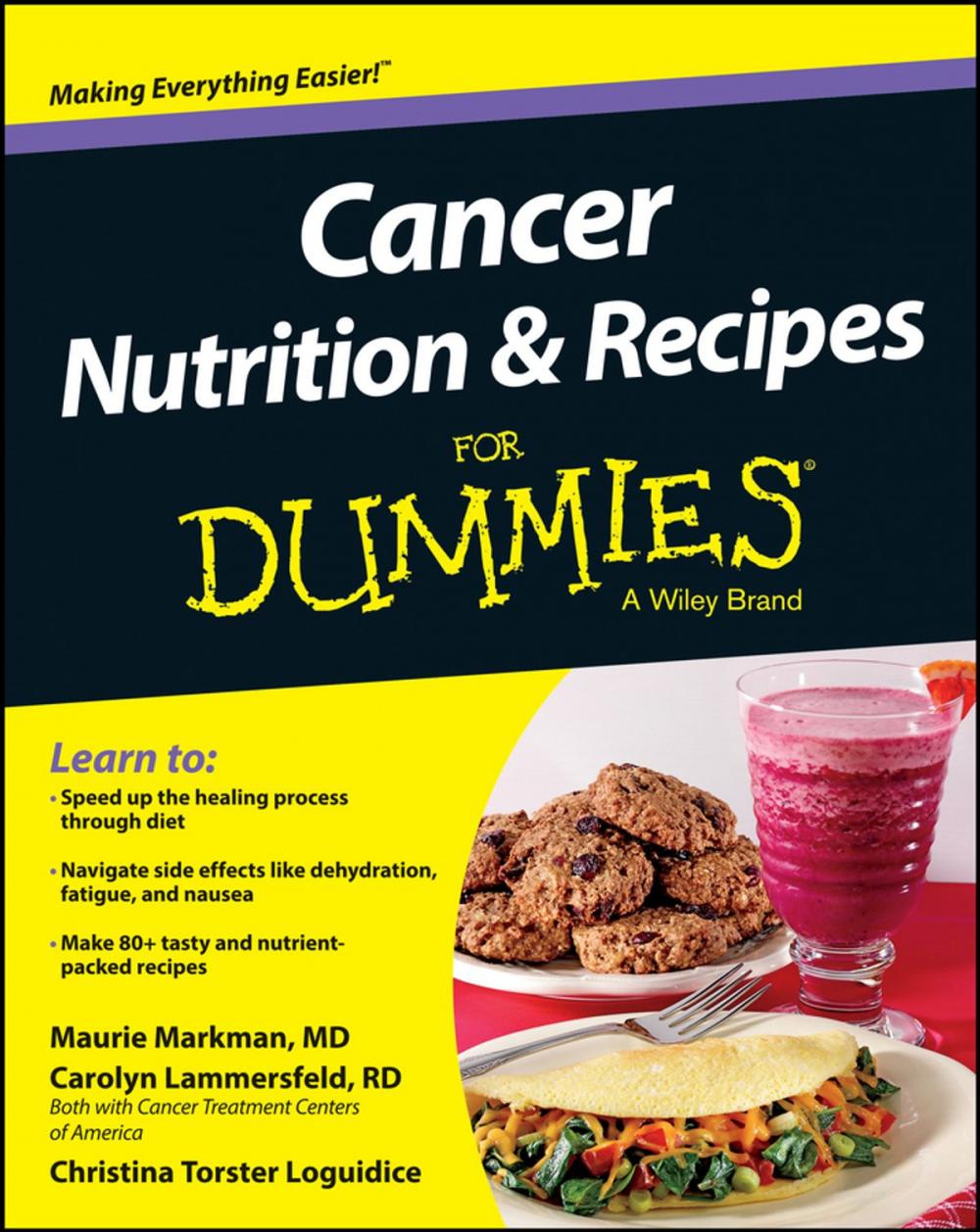 Big bigCover of Cancer Nutrition and Recipes For Dummies