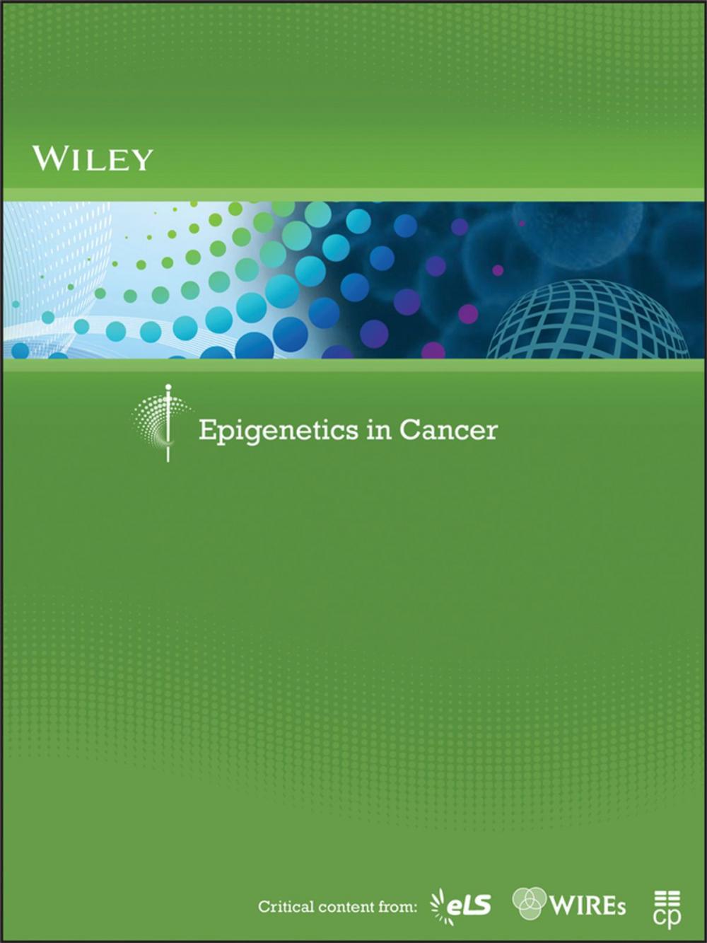 Big bigCover of Epigenetics in Cancer