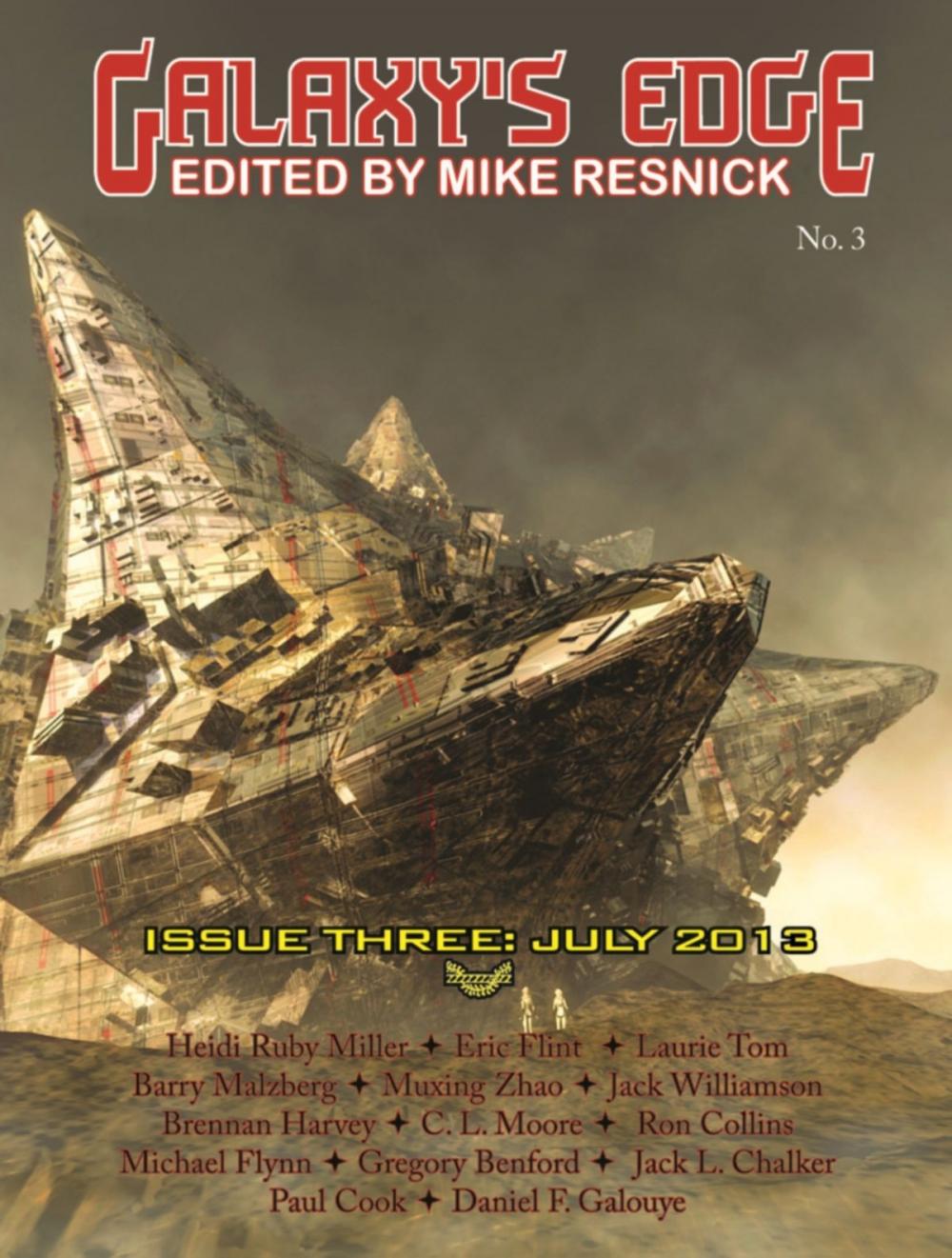Big bigCover of Galaxy's Edge Magazine: Issue 3, July 2013