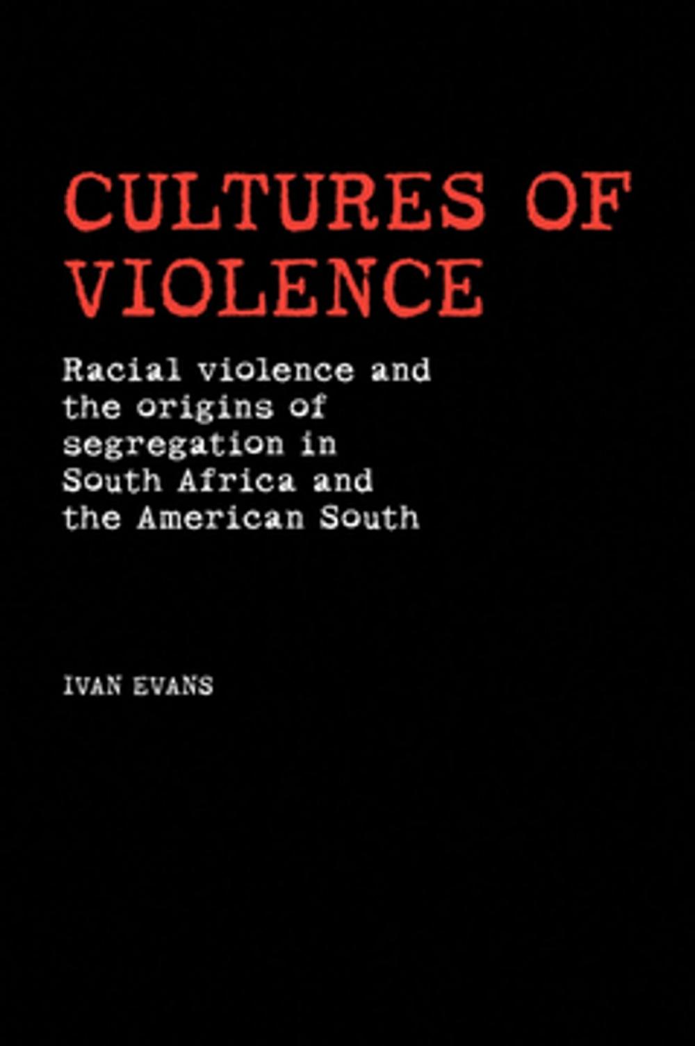 Big bigCover of Cultures of violence