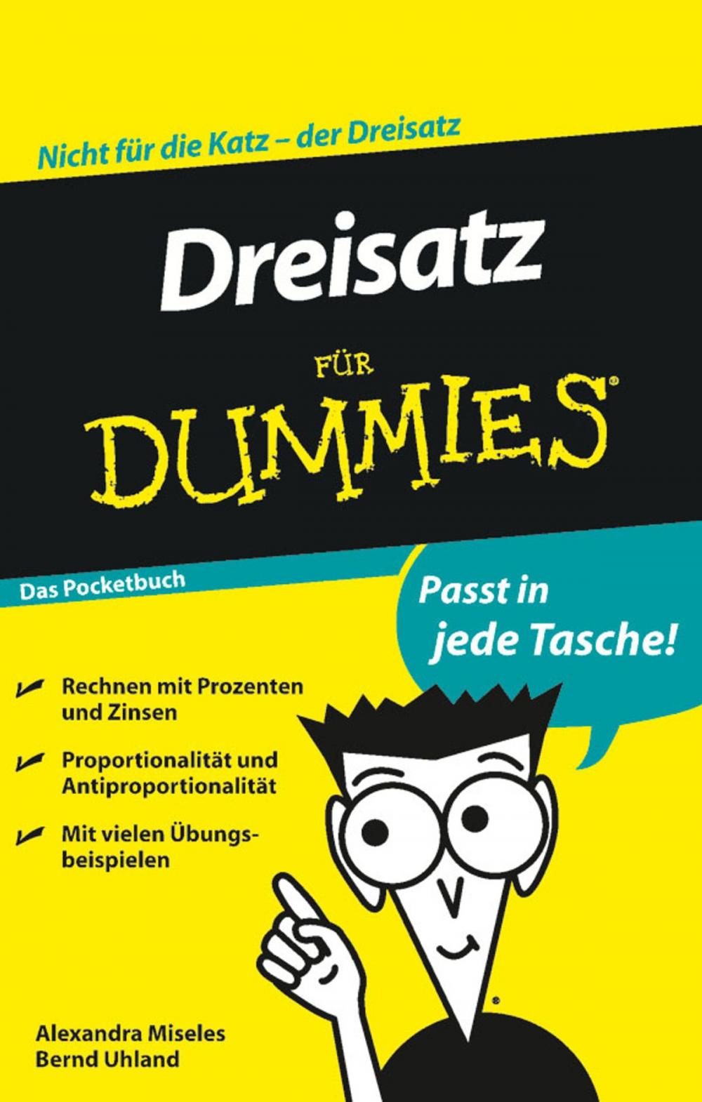 Big bigCover of Dreisatz fur Dummies Das Pocketbuch