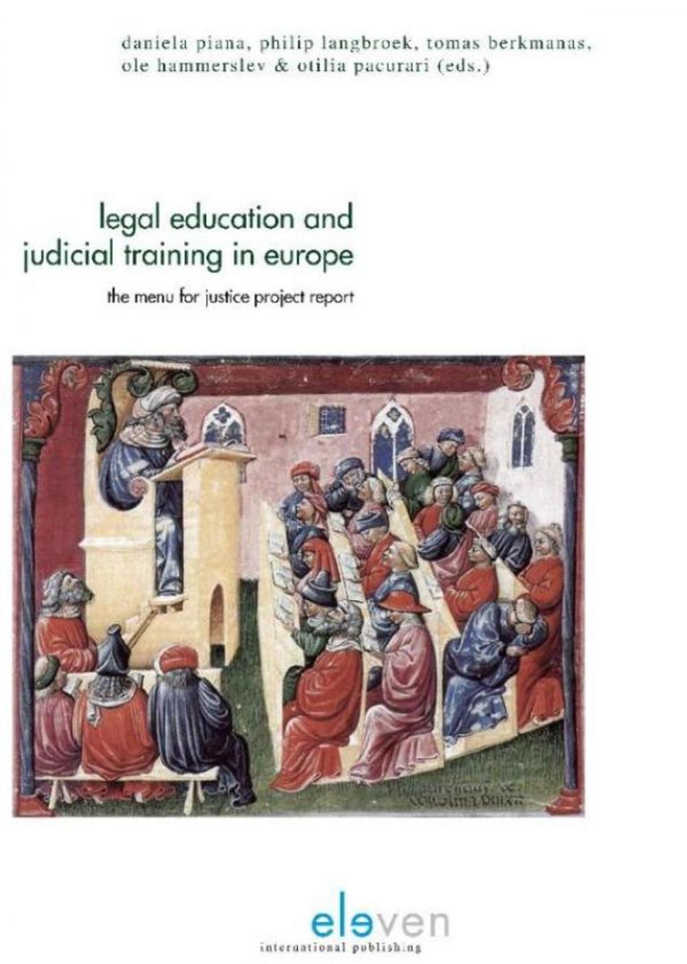Big bigCover of Legal education and judicial training in Europe