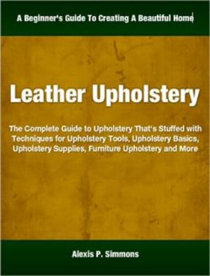 Cover of the book Leather Upholstery by Yvette Halsey
