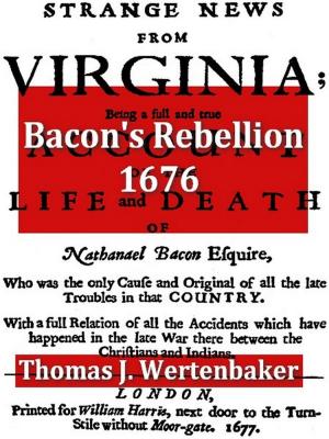 Cover of Bacon's Rebellion, 1676