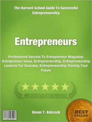 Cover of the book Entrepreneurs by Glenda Jones