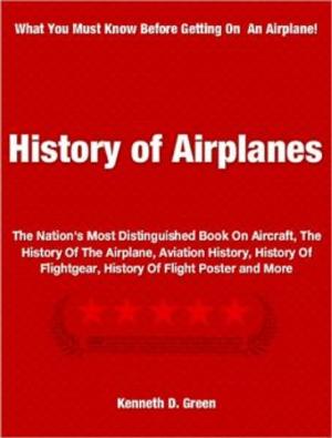 Book cover of History of Airplanes