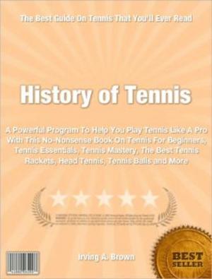 Book cover of History of Tennis