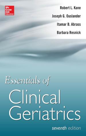 Cover of the book Essentials of Clinical Geriatrics 7/E by Greg N. Gregoriou, Christian Hoppe, Carsten S. Wehn