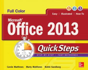 Cover of the book Microsoft® Office 2013 QuickSteps by Brian Johnson, Walter Zondervan