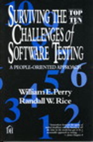 Book cover of Surviving the Top Ten Challenges of Software Testing