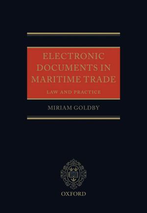 Cover of the book Electronic Documents in Maritime Trade by Shlomi Segall