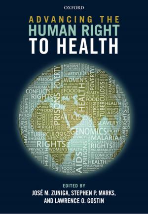 Cover of the book Advancing the Human Right to Health by Jane Austen, Adela Pinch