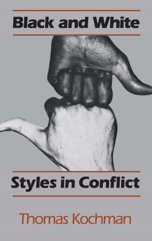 Cover of the book Black and White Styles in Conflict by 